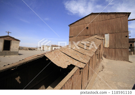 Santa Laura Humberstone saltpetre processing plant, Iquique, Chile 118591110