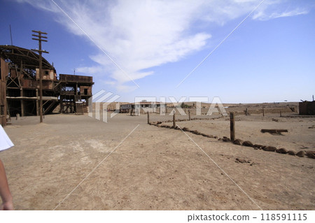 Santa Laura Humberstone saltpetre processing plant, Iquique, Chile 118591115