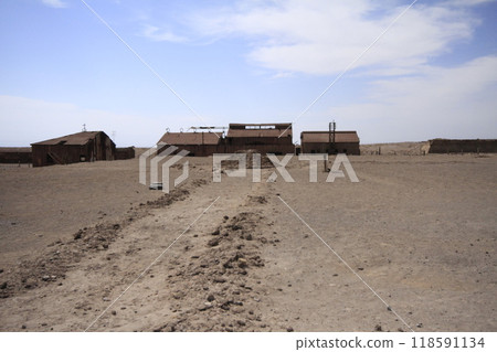 Santa Laura Humberstone saltpetre processing plant, Iquique, Chile 118591134