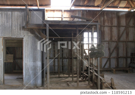 Santa Laura Humberstone saltpetre processing plant, Iquique, Chile 118591213