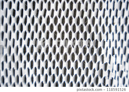 Texture of corrugated white paper for safe transportation, in which the goods brought by the courier delivery service are wrapped, environmental packaging concept. Eco background Texture of corrugated white paper for safe transportation, in which the goods brought by the courier delivery service are wrapped, environmental packaging concept. Eco background 118591526