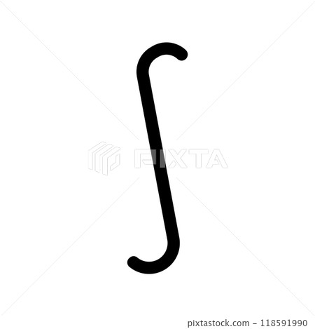 Mathematics Integral Icon 118591990