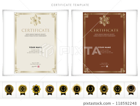 233 vertical design templates for awards, invitations, and certificates 118592248