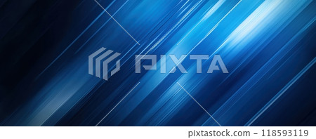 Blue gradient background with dynamic diagonal lines creating a sense of futuristic design and digital technology 118593119