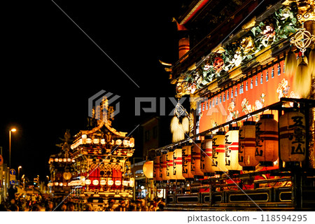 Takayama Festival (April 29, 2017) Commemorating the registration of the UNESCO Intangible Cultural Heritage 118594295