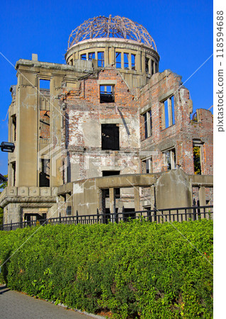 世界遺產廣島原子彈爆炸圓頂屋照片/原子彈圓頂屋 世界遺產廣島原子彈爆炸圓頂屋照片/原子彈圓頂屋 118594688
