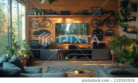 A room for people who love cycling 118595959