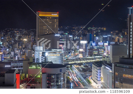 神戶的美麗夜景（神戶市役所展望大廳） 118596109