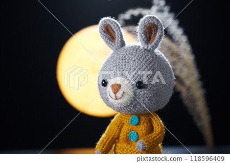 Animal Amigurumi Moon Viewing Animal Amigurumi Moon Viewing 118596409