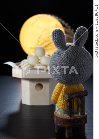 Animal Amigurumi Moon Viewing Animal Amigurumi Moon Viewing 118596411