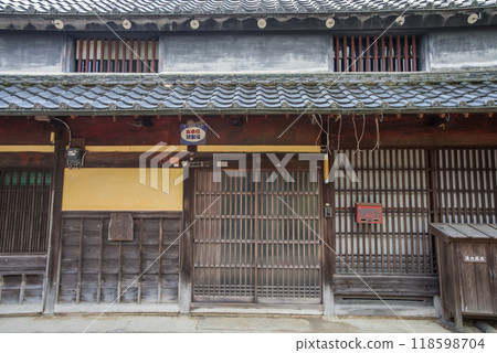 "Old Tokaido Road, Sekijuku, Old Folk Houses" Old Townscape, Mie Prefecture "Old Tokaido Road, Sekijuku, Old Folk Houses" Old Townscape, Mie Prefecture 118598704