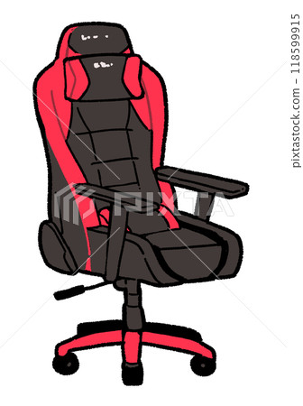Gaming chair (red) 118599915
