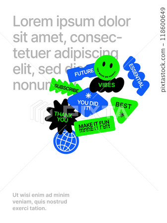 Layout template for events or business related. Layout template for events or business related. 118600649