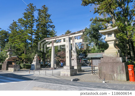 滋賀縣/多賀町多賀大社大鳥居/公司名牌 118600654