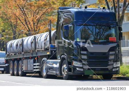 Trailer truck image Trailer truck image 118601903