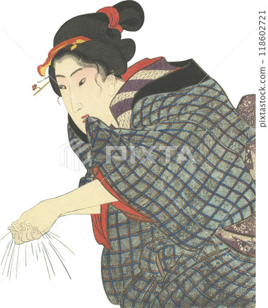 Ukiyo-e illustration Ukiyo-e illustration 118602721