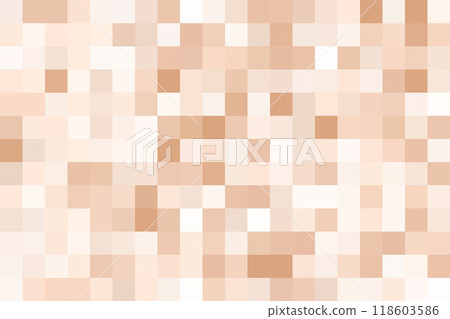 Blurred censor vector background. Mosaic pixel nude effect. Brown color square texture. Blurred censor vector background. Mosaic pixel nude effect. Brown color square texture. 118603586