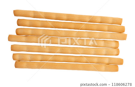 grissini isolated on white background grissini isolated on white background 118606278