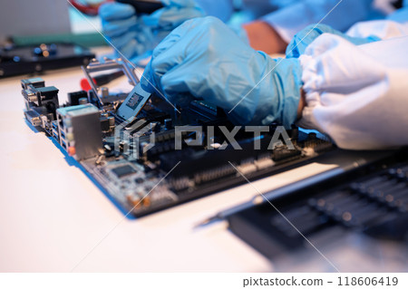 Repairing and upgrade mobile phone, electronic, computer hardware and technology concept. Repairing and upgrade mobile phone, electronic, computer hardware and technology concept. 118606419