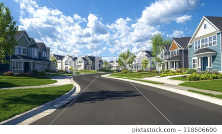 Quiet residential area 118606600