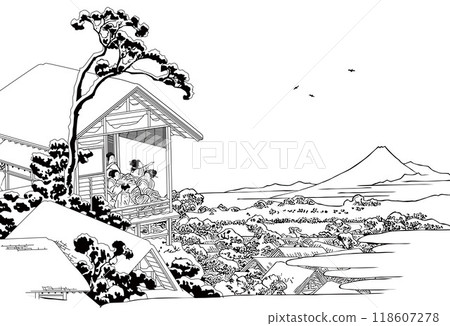 Gravel River Yukinokatsu Line drawing 118607278