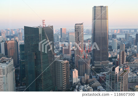 Long shot of Akasaka, Toranomon, and Azabudai (from above Roppongi, December 2023) Long shot of Akasaka, Toranomon, and Azabudai (from above Roppongi, December 2023) 118607300