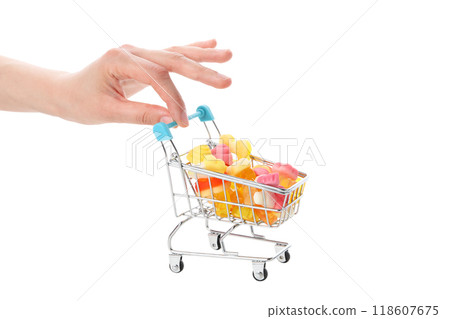 PNG, Jelly candy, isolated on white background 118607675