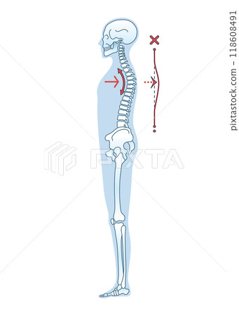 Standing Posture for Achieving Better Health and Wellness 118608491