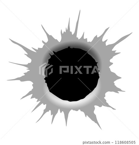 Bullet hole design for your projects Bullet hole design for your projects 118608505