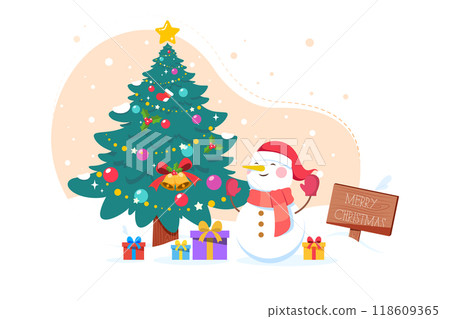 New years Eve Illustration concept. Flat illustration isolated on white background New years Eve Illustration concept. Flat illustration isolated on white background 118609365