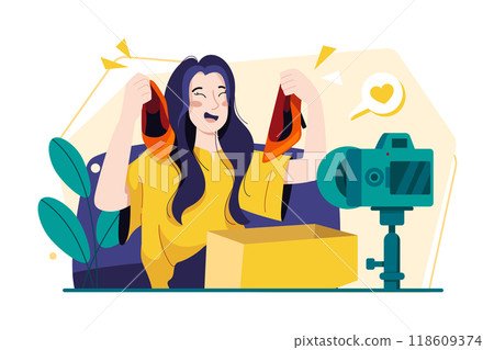 New years Eve Illustration concept. Flat illustration isolated on white background 118609374