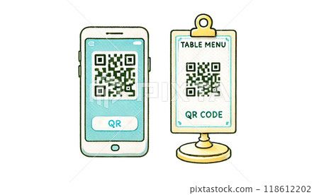 餐廳二維碼菜單讀取圖片 餐廳二維碼菜單讀取圖片 118612202