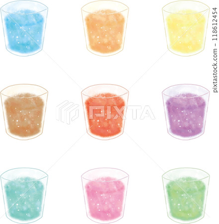 各類冷飲插畫集(不含吸管) 各類冷飲插畫集(不含吸管) 118612454