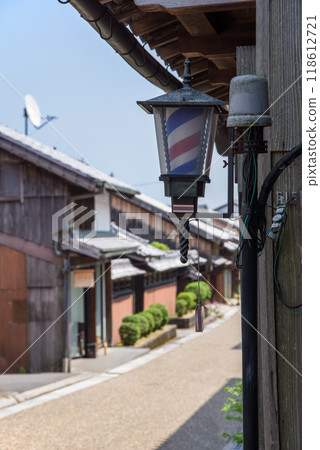 《舊東海道關宿/理髮店三色旗》三重縣/舊街景 《舊東海道關宿/理髮店三色旗》三重縣/舊街景 118612721