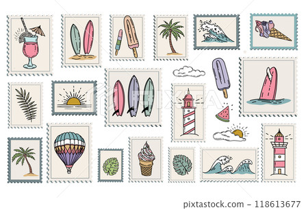 pattern, seamless, tropical 118613677