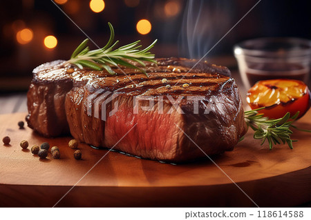 freshly grilled steak freshly grilled steak 118614588