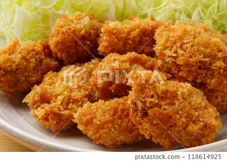 Deep fried oysters Deep fried oysters 118614925