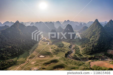 Nui Thung, also known as Angel Eye Mountain Nui Thung, also known as Angel Eye Mountain 118615408