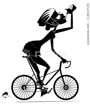 bike, bicycle, woman 118615538