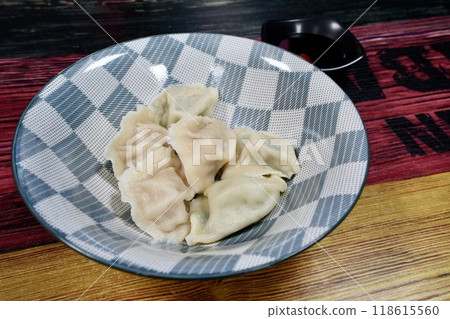 boiled gyoza boiled gyoza 118615560