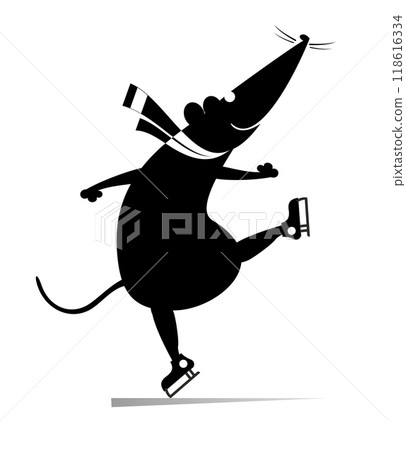 rat, mouse, skating 118616334