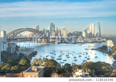 Harbour Bridge in the morning 118616346
