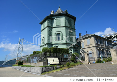 位於舞子公園內的國父紀念館（重要文化財產）二條閣 118616668