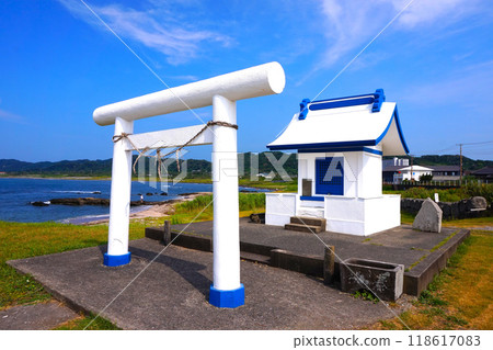 川下港、川下漁港、龍宮宮建立紀念館、下館松原神社 川下港、川下漁港、龍宮宮建立紀念館、下館松原神社 118617083
