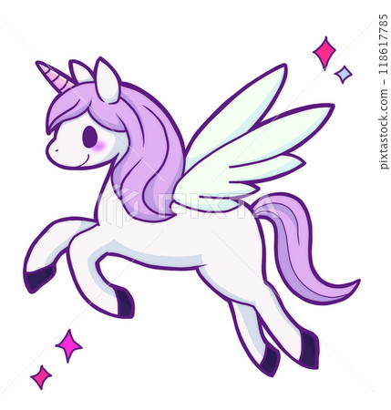 Unicorn Purple 118617785