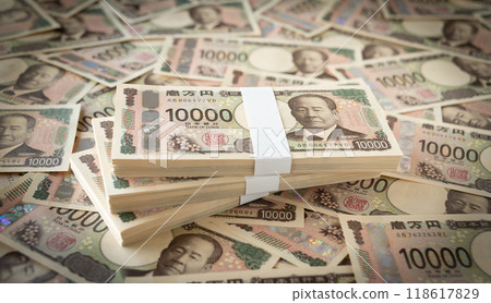 10,000 yen note (Eiichi Shibusawa) banknotes, bills, cash 118617829