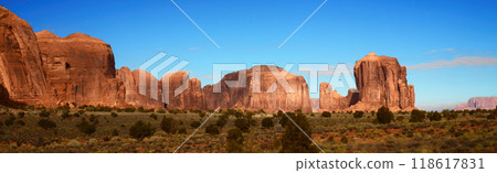 Monument Valley Arizona USA Navajo Nation Monument Valley Arizona USA Navajo Nation 118617831