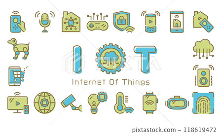 IOT(物聯網)彩色圖示集(全高清16:9尺寸) IOT(物聯網)彩色圖示集(全高清16:9尺寸) 118619472