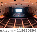 Stage with a screen 118620894