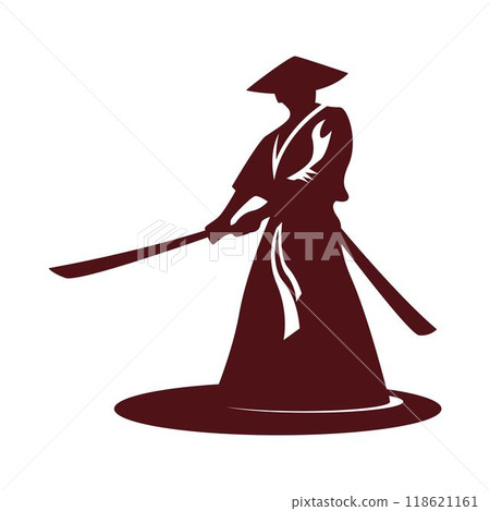 Samurai logo icon design Samurai logo icon design 118621161